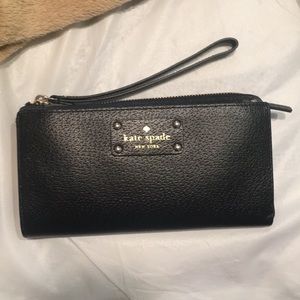 Kate Spade TexturedLeather Layton Wellesley Clutch